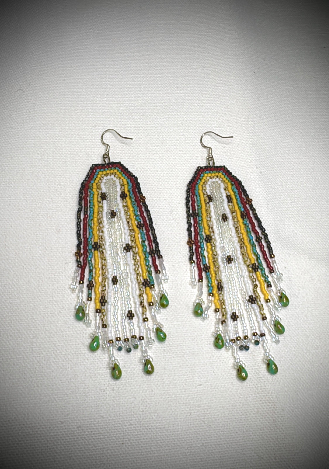 A Spring Four Direction Rainbow Earrings (Medium)