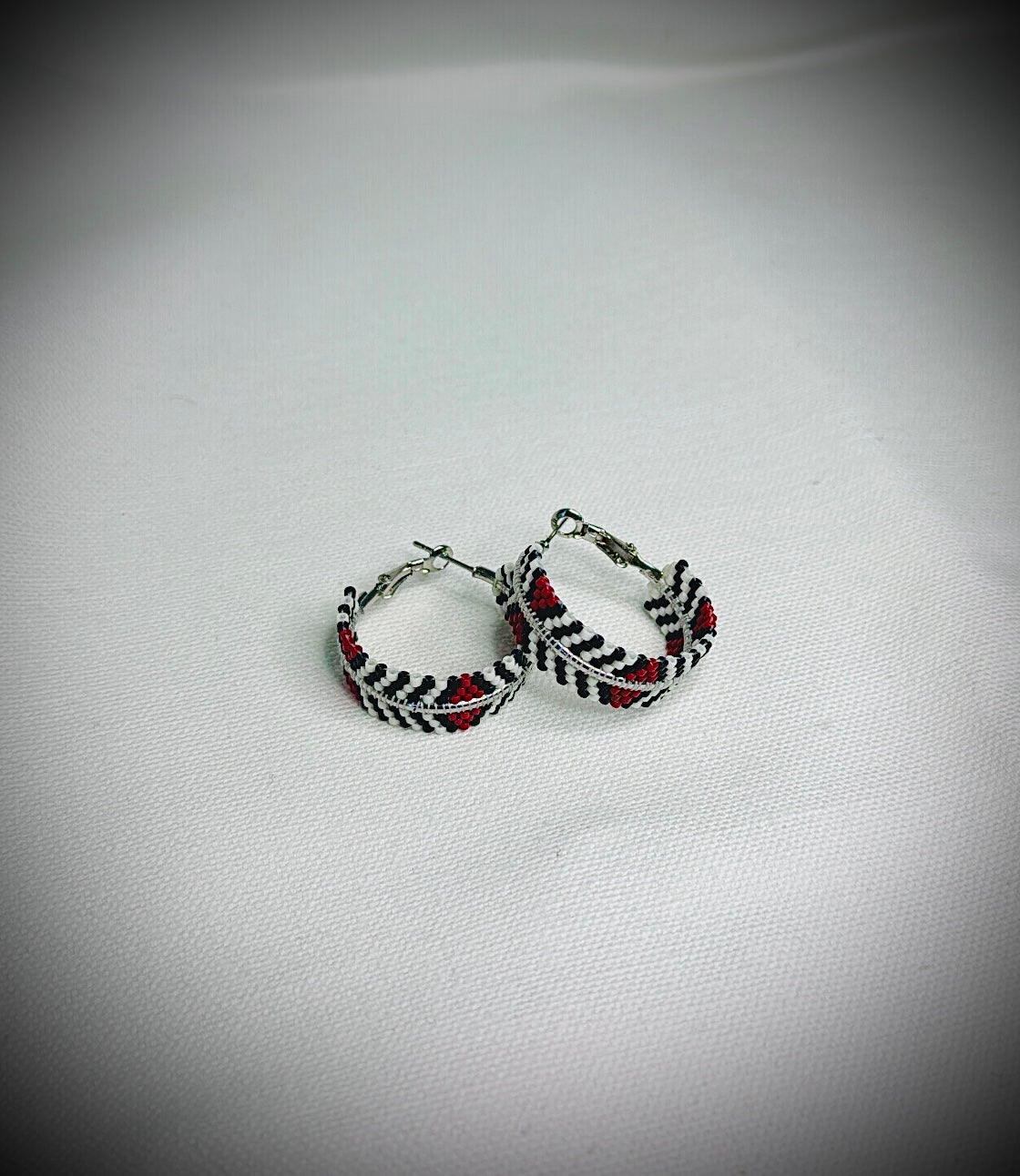 A Spring Tradish Rez Girl Hoops (small 1”)
