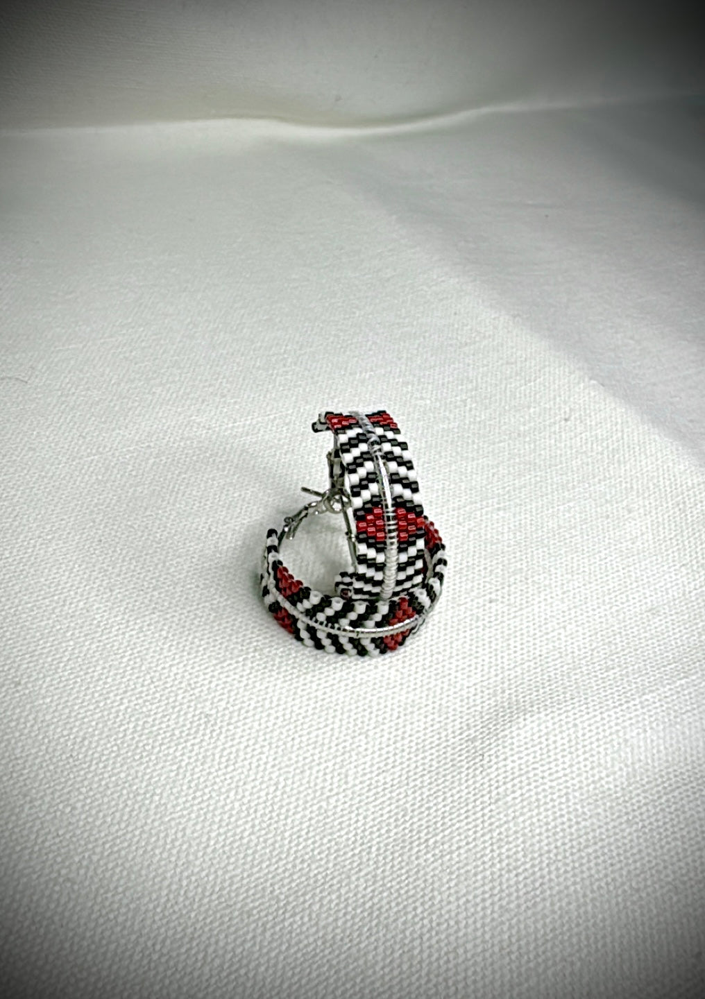A Spring Tradish Rez Girl Hoops (small 1”)