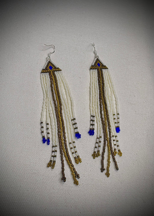 A Spring Green Arrow Earrings (Medium )